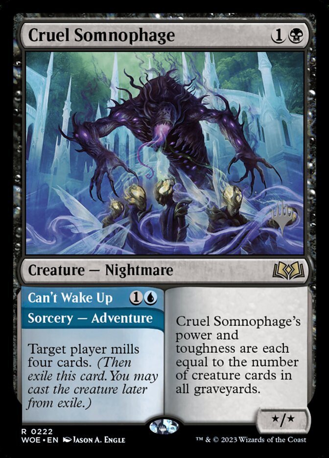Cruel Somnophage card front