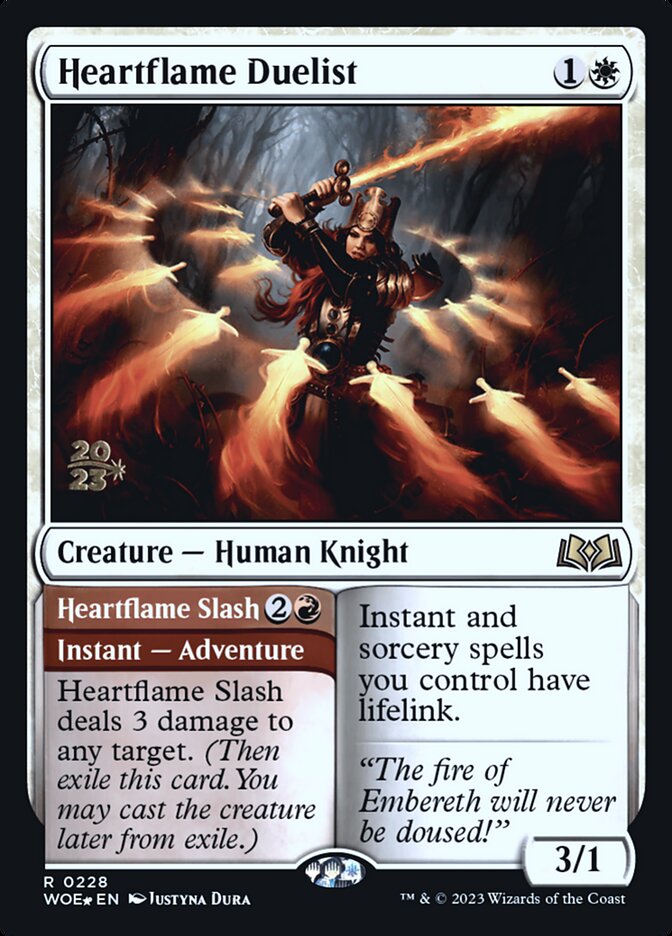 Heartflame Duelist card front