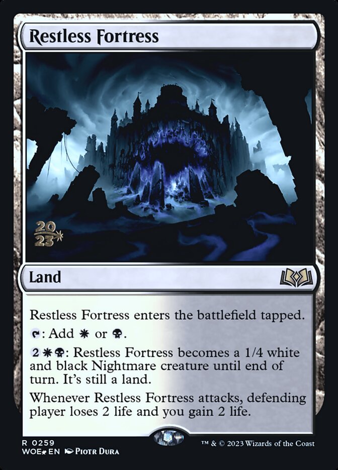 Restless Fortress card front