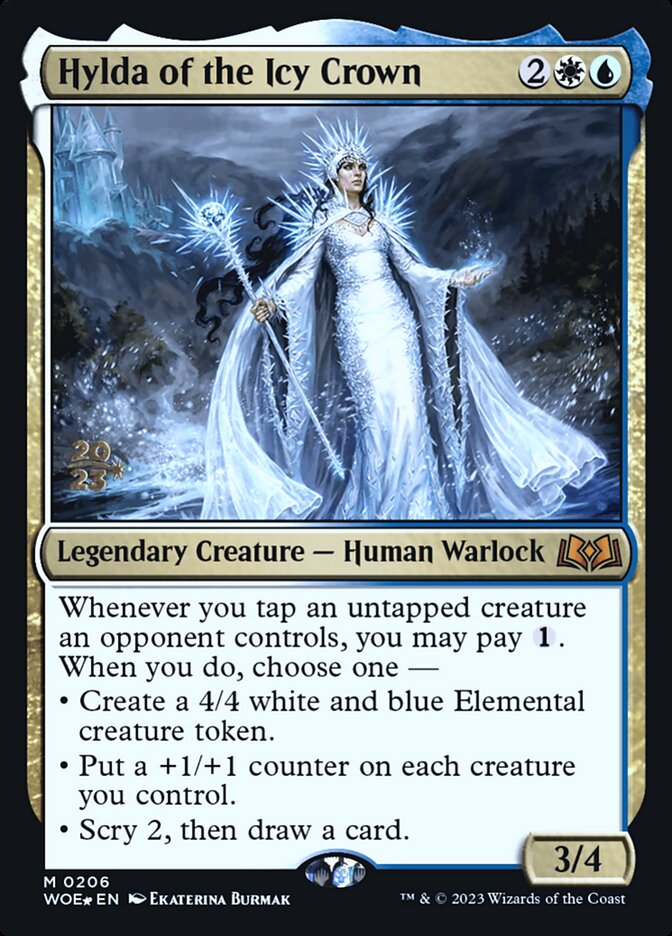 Hylda of the Icy Crown card front
