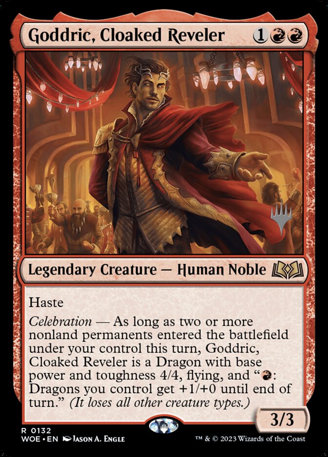 Goddric, Cloaked Reveler card front