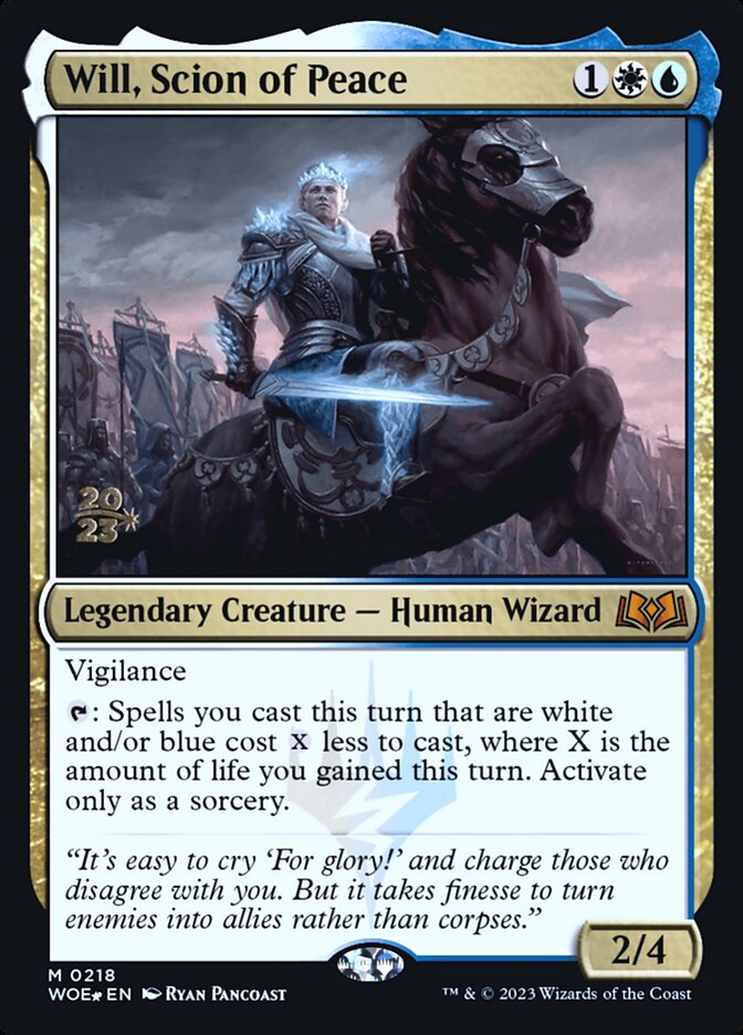 Will, Scion of Peace card front