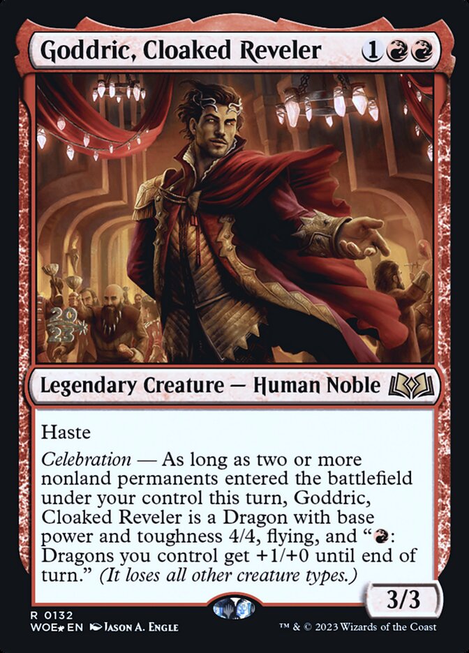 Goddric, Cloaked Reveler card front