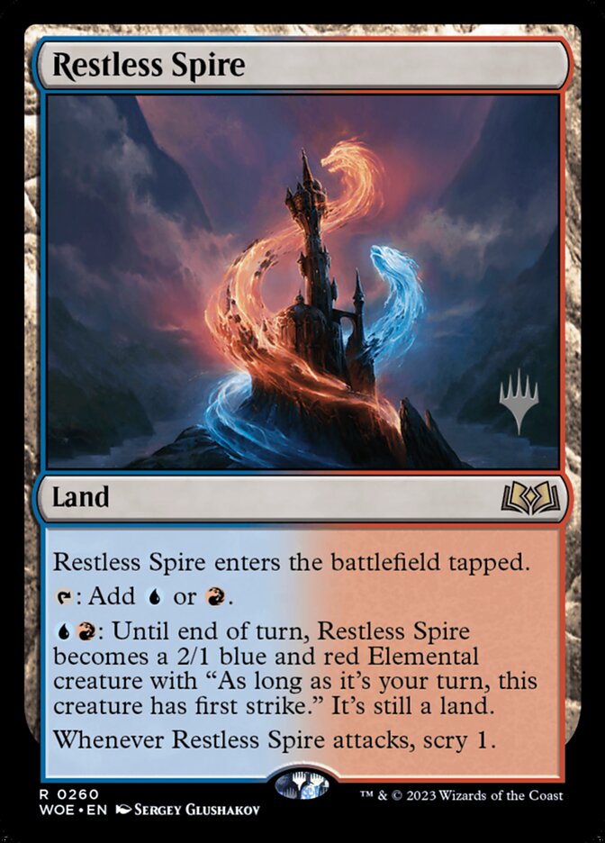Restless Spire card front