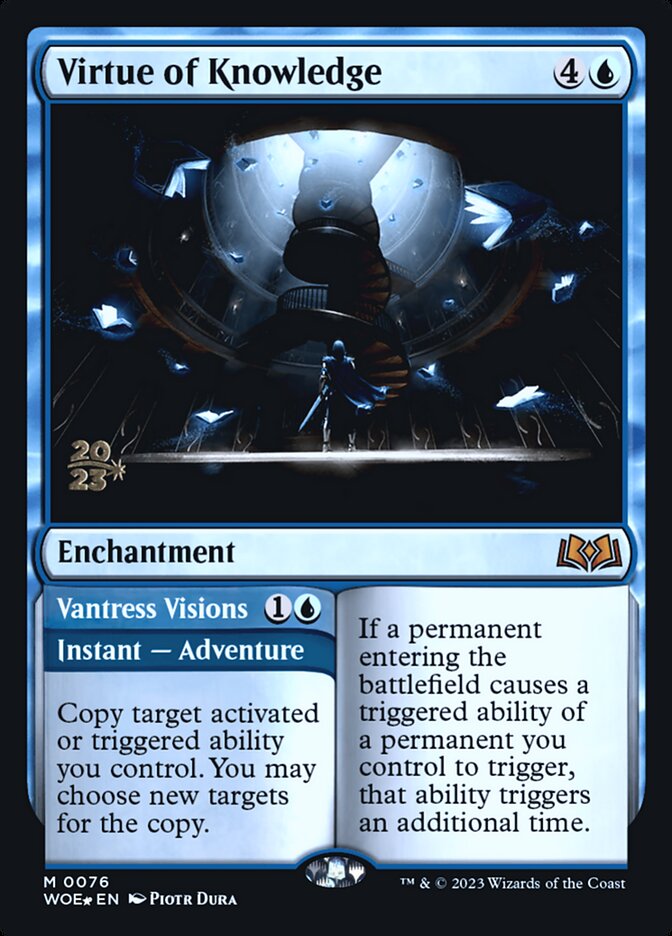 Virtue of Knowledge card front