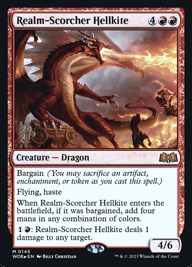 Realm-Scorcher Hellkite card front