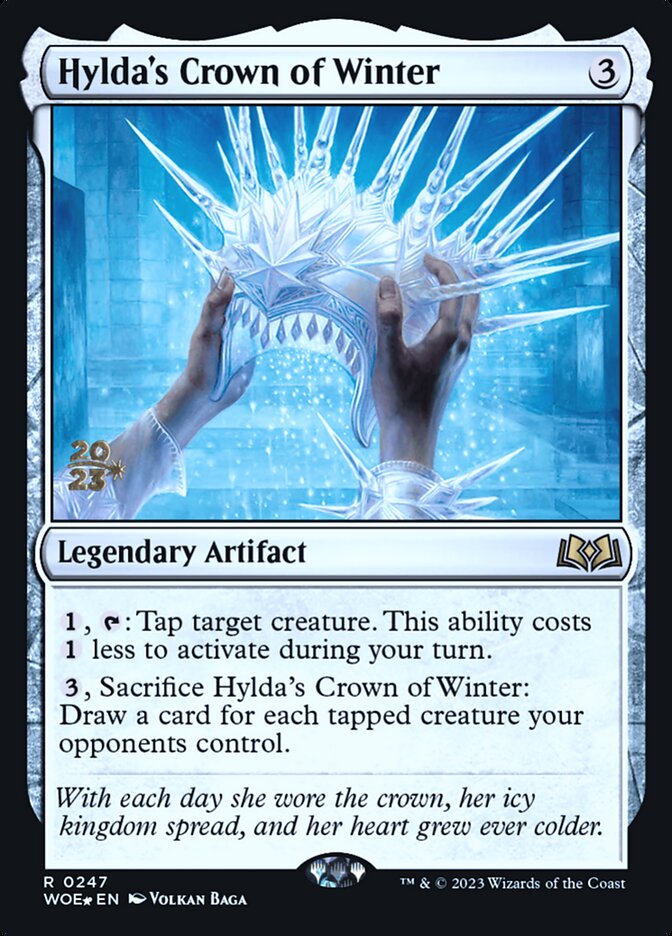 Hylda's Crown of Winter card front