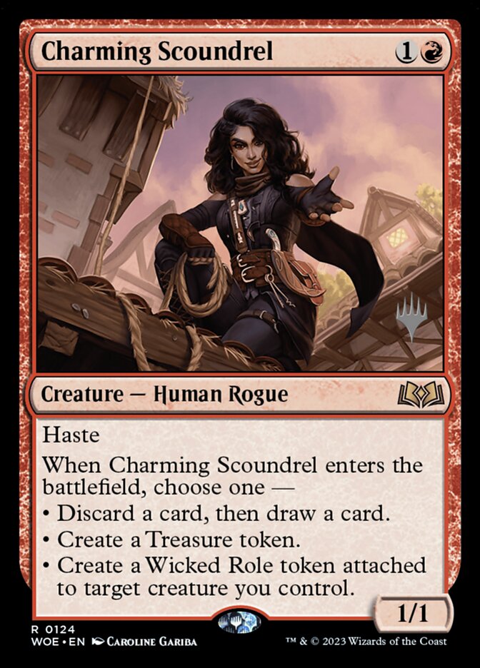 Charming Scoundrel card front