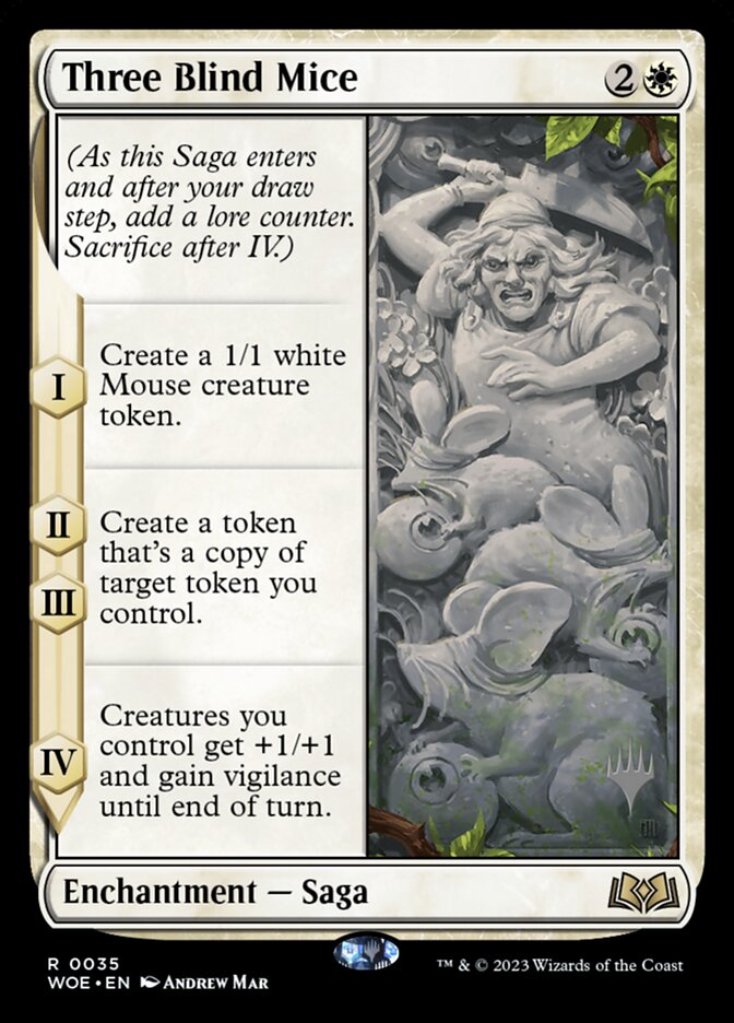 Three Blind Mice card front