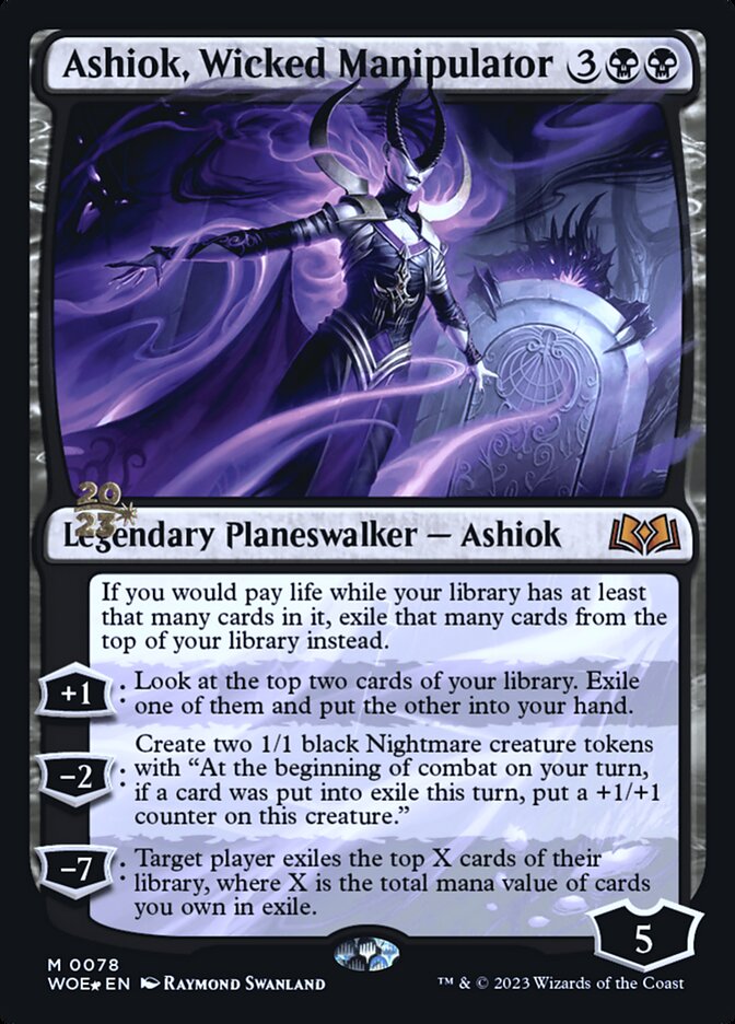 Ashiok, Wicked Manipulator card front
