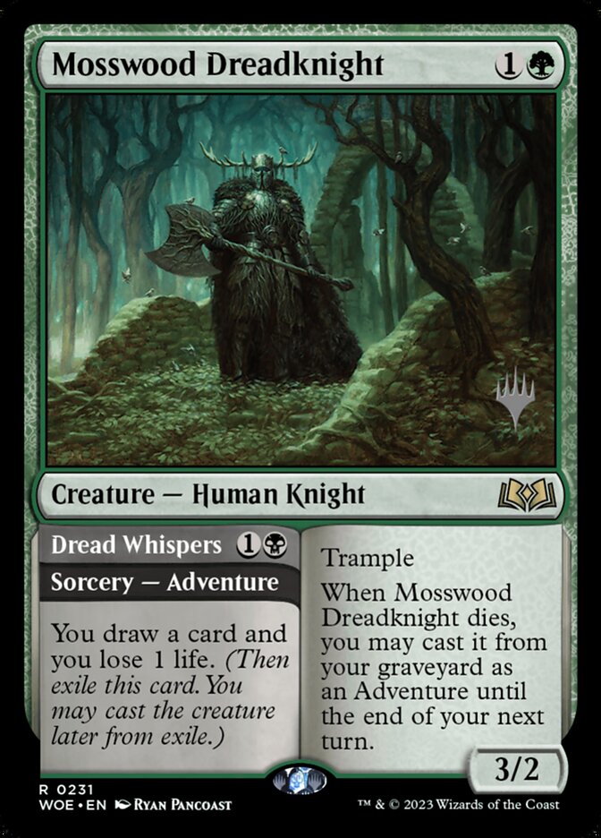 Mosswood Dreadknight card front