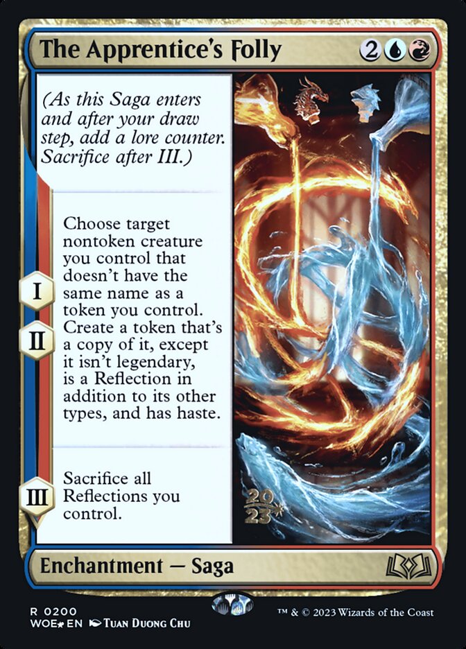 The Apprentice's Folly card front