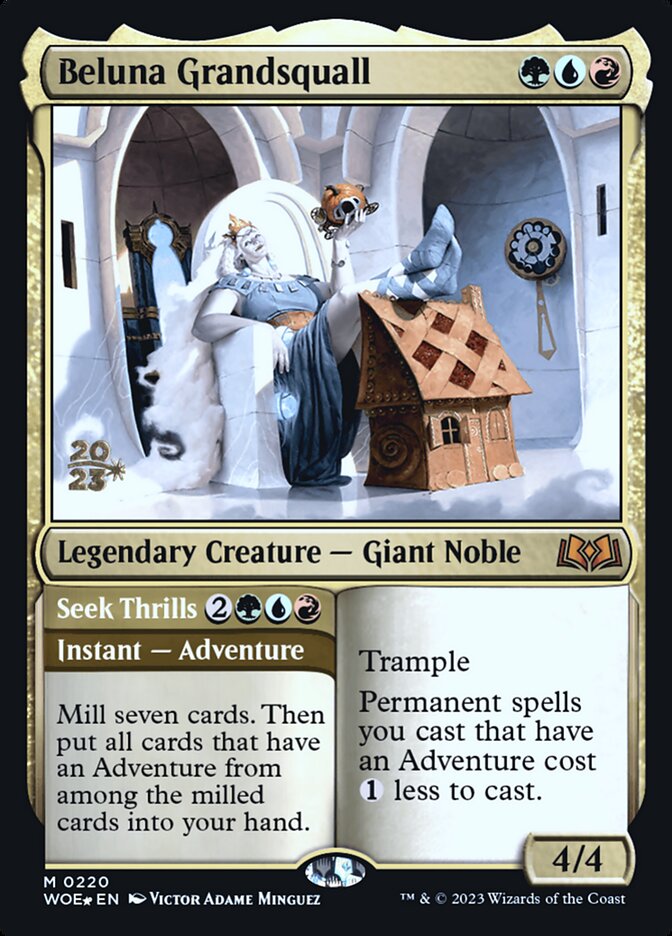 Beluna Grandsquall card front