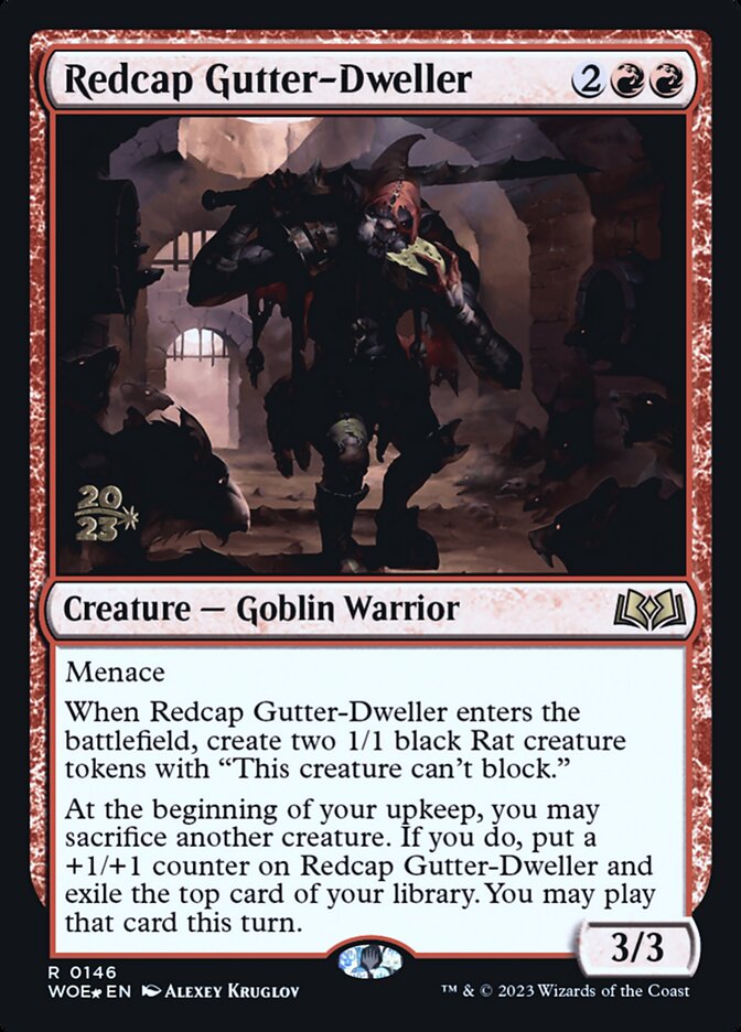 Redcap Gutter-Dweller card front