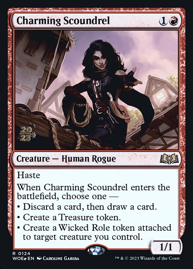 Charming Scoundrel card front