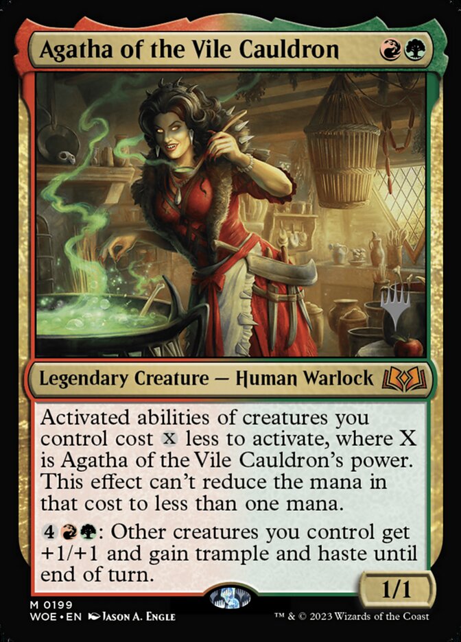 Agatha of the Vile Cauldron card front