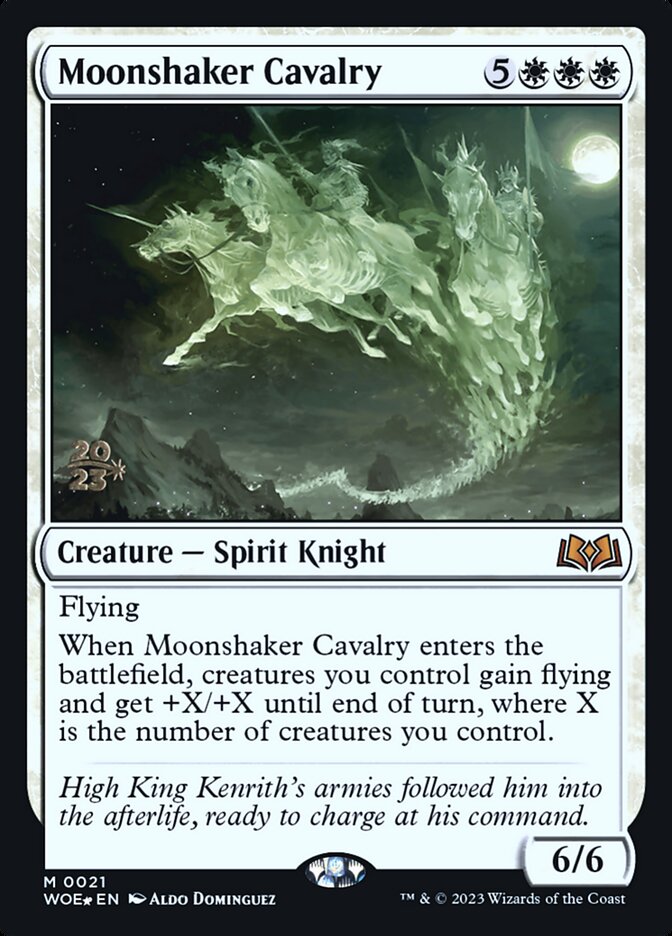 Moonshaker Cavalry card front