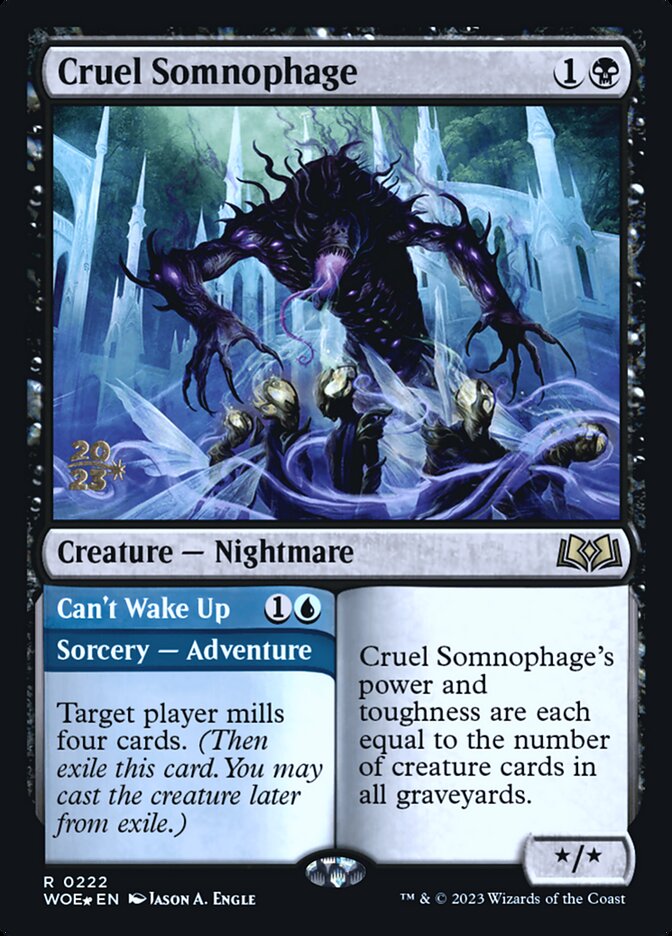 Cruel Somnophage card front