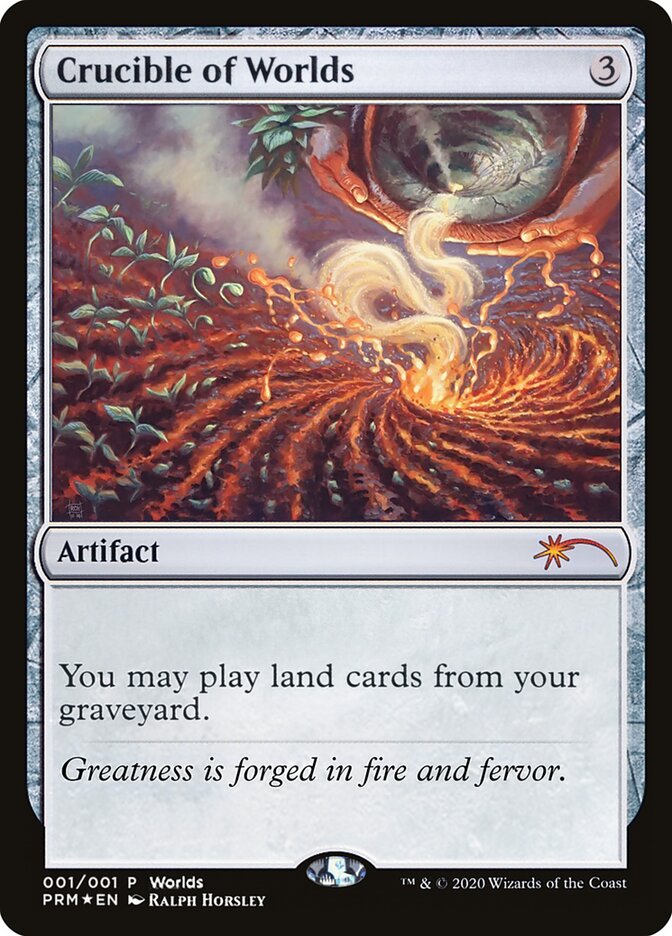Crucible of Worlds card front