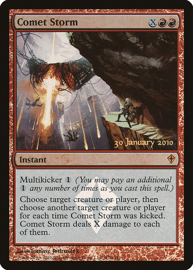 Comet Storm card front