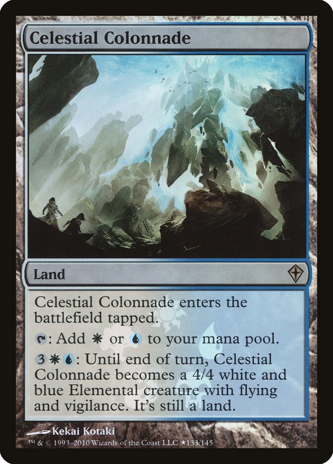 Celestial Colonnade card front