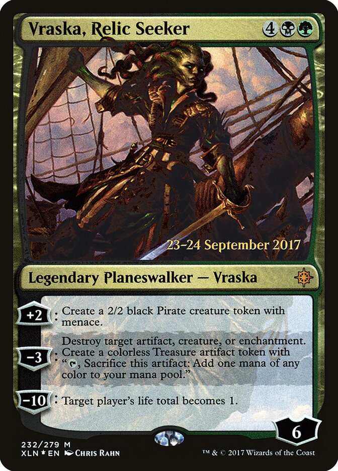 Vraska, Relic Seeker card front
