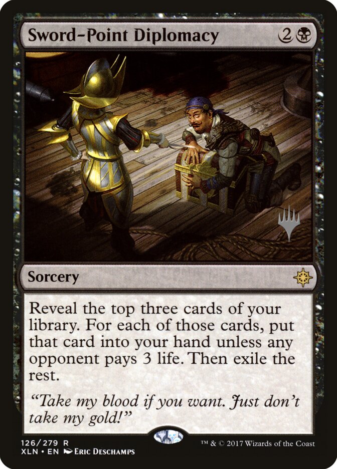 Sword-Point Diplomacy card front