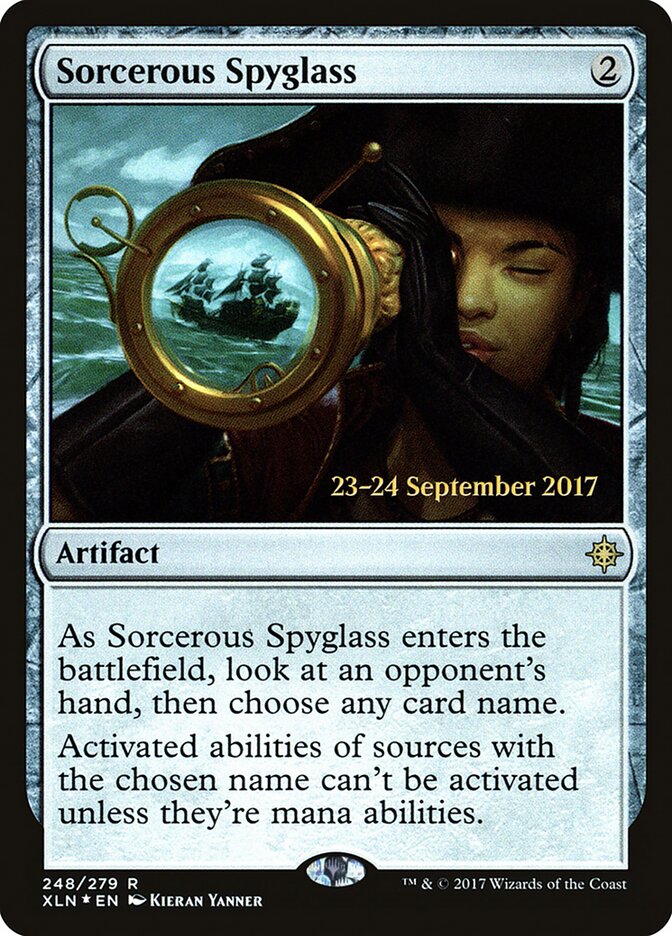 Sorcerous Spyglass card front