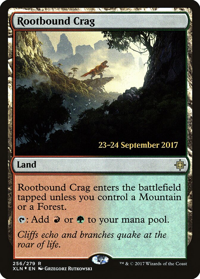 Rootbound Crag card front