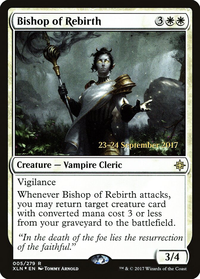 Bishop of Rebirth card front