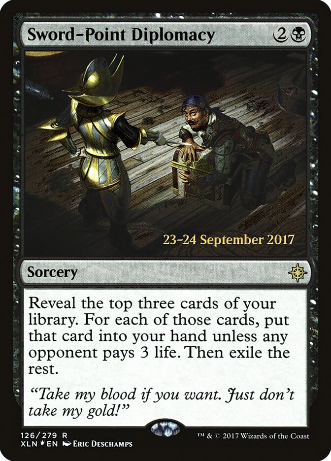 Sword-Point Diplomacy card front