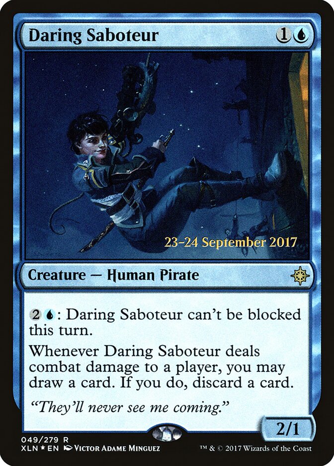 Daring Saboteur card front