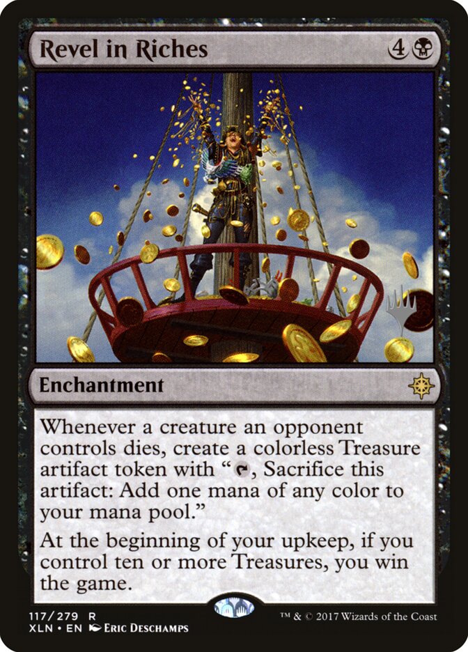Revel in Riches card front