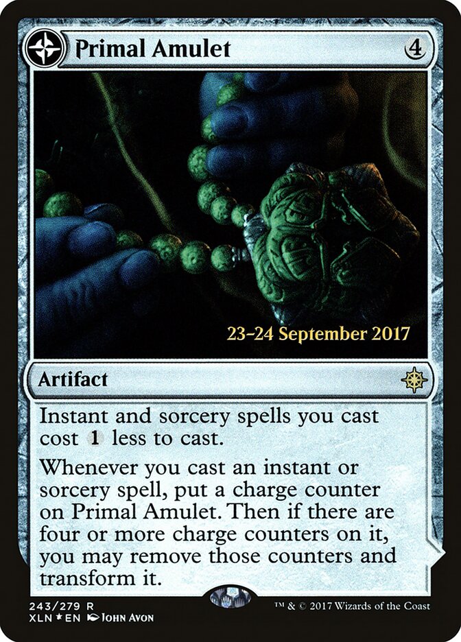 Primal Amulet card front