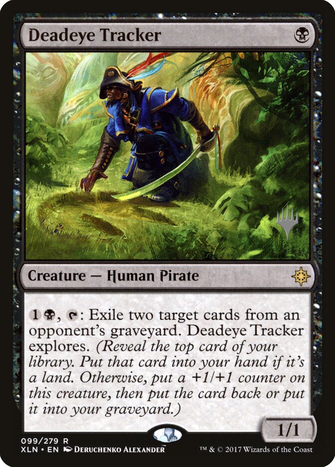 Deadeye Tracker card front