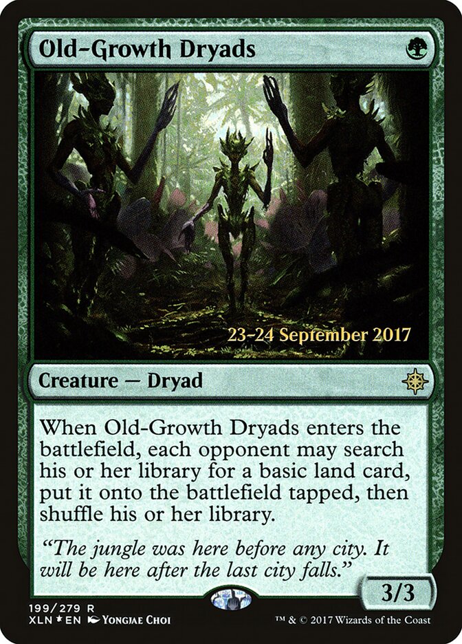 Old-Growth Dryads card front
