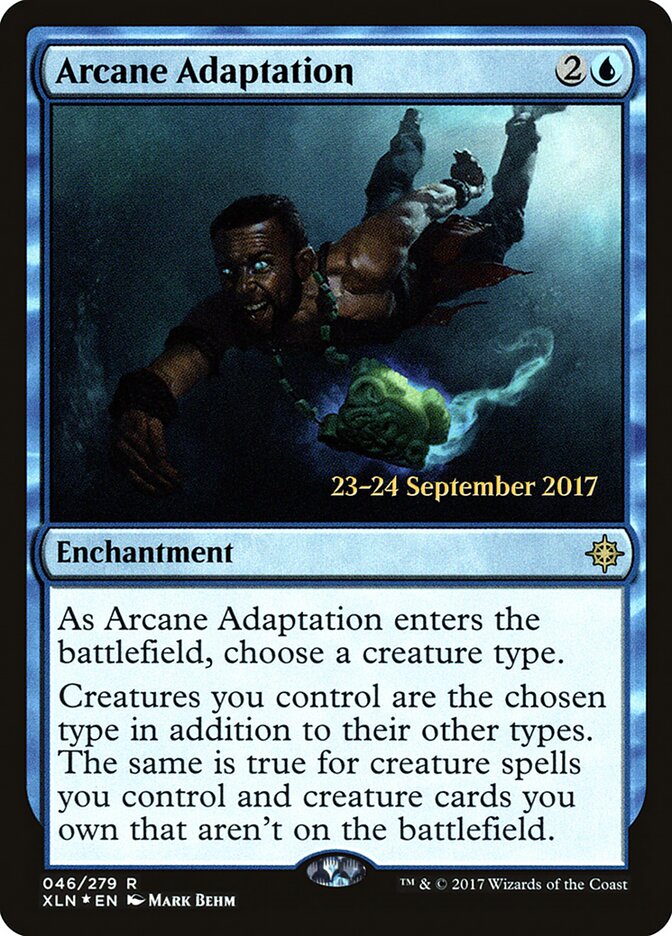 Arcane Adaptation card front