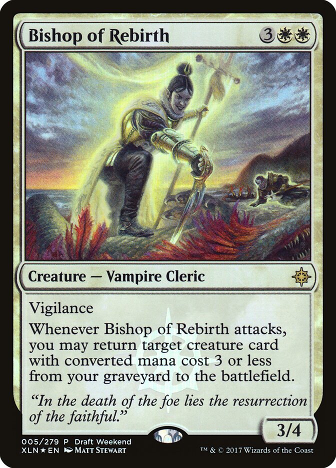 Bishop of Rebirth card front