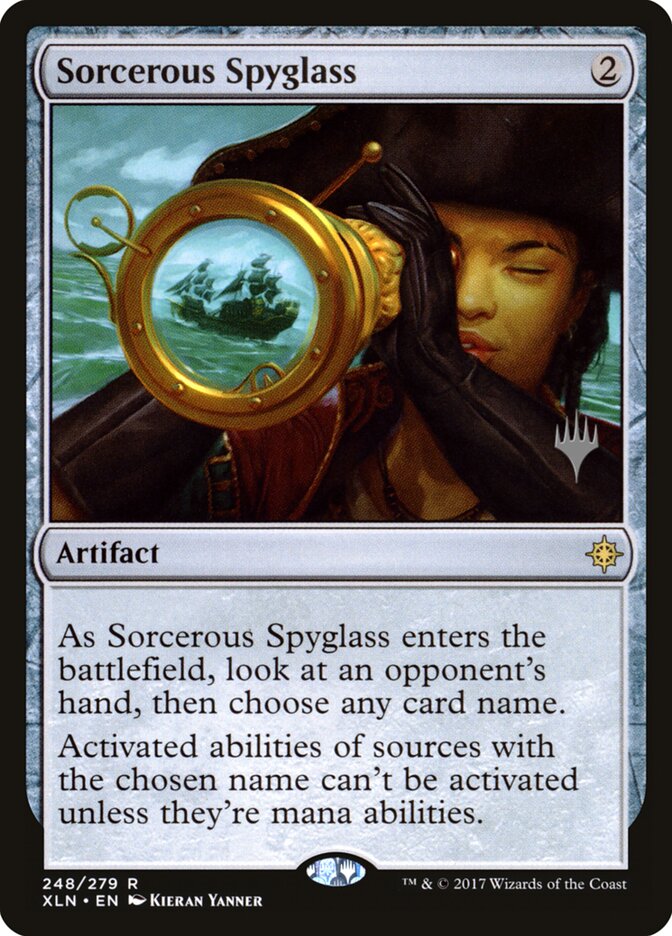 Sorcerous Spyglass card front