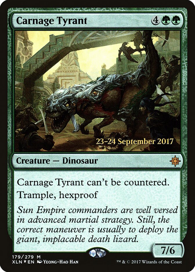 Carnage Tyrant card front
