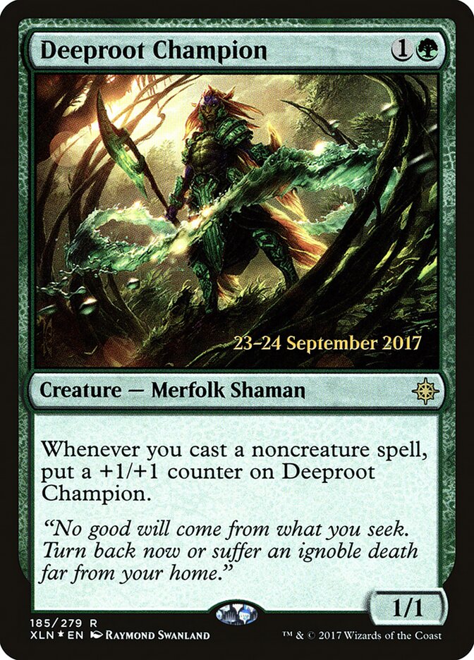 Deeproot Champion card front