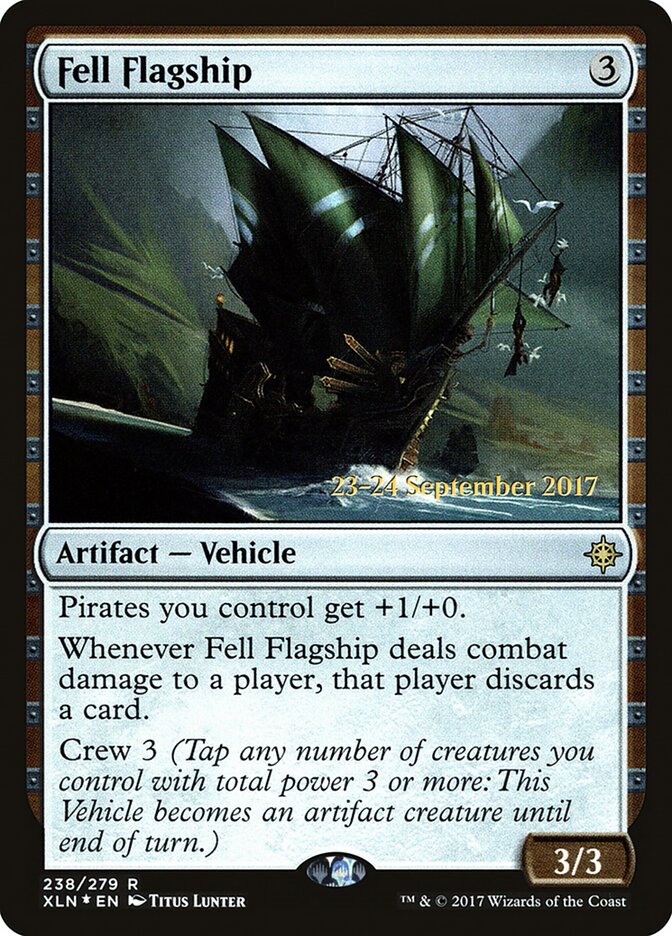 Fell Flagship card front