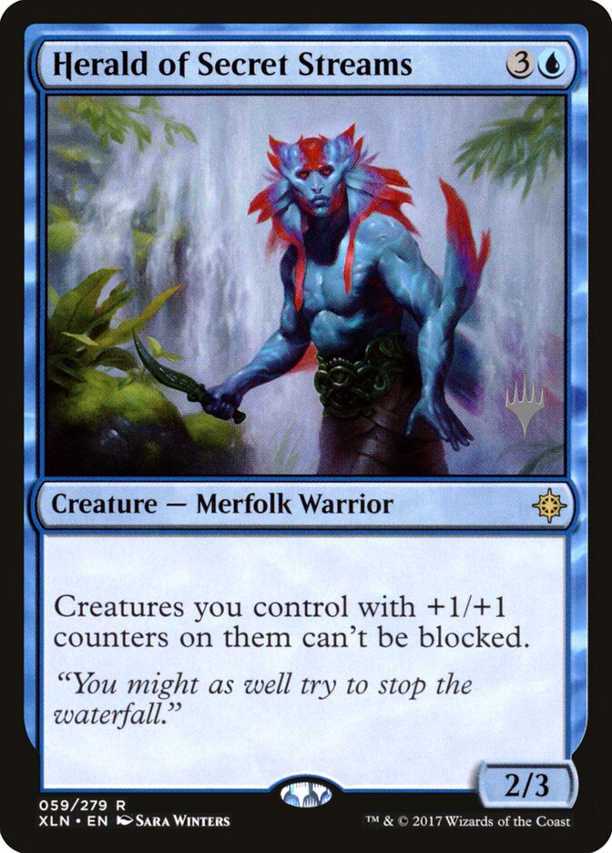 Herald of Secret Streams card front