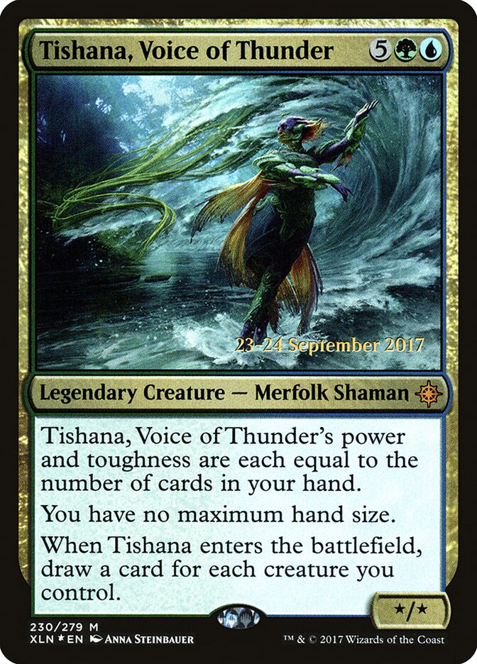 Tishana, Voice of Thunder card front