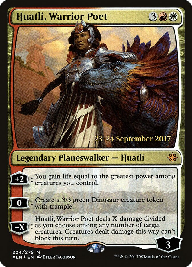 Huatli, Warrior Poet card front