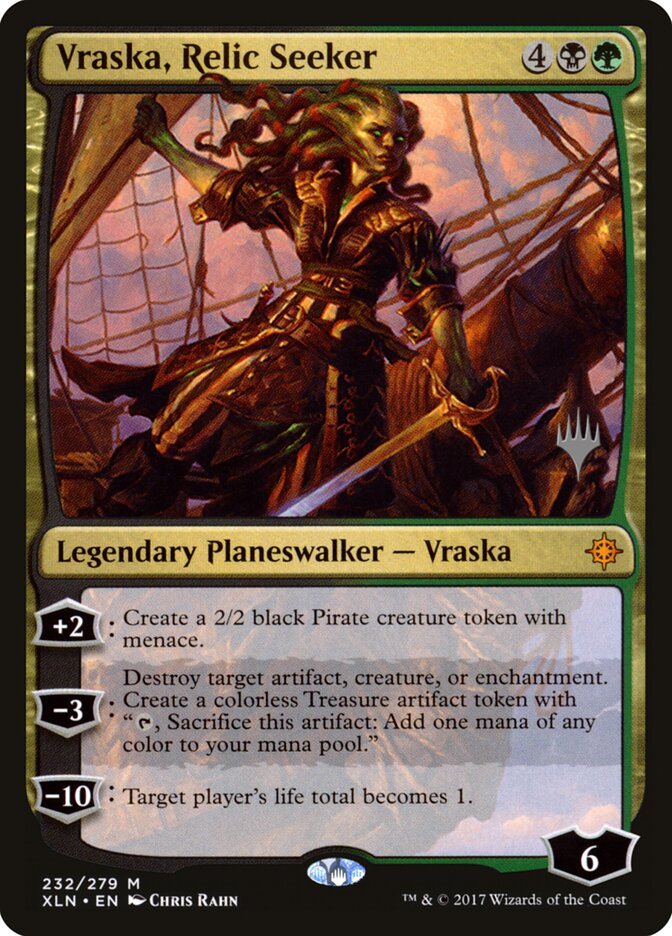 Vraska, Relic Seeker card front