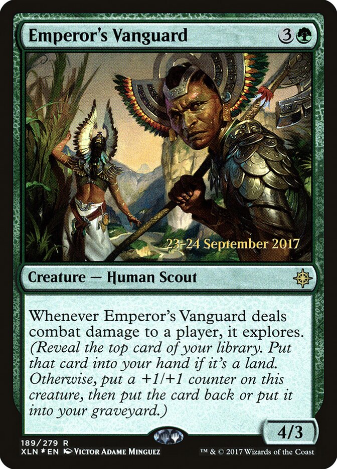Emperor's Vanguard card front