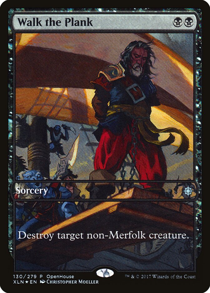 Walk the Plank card front