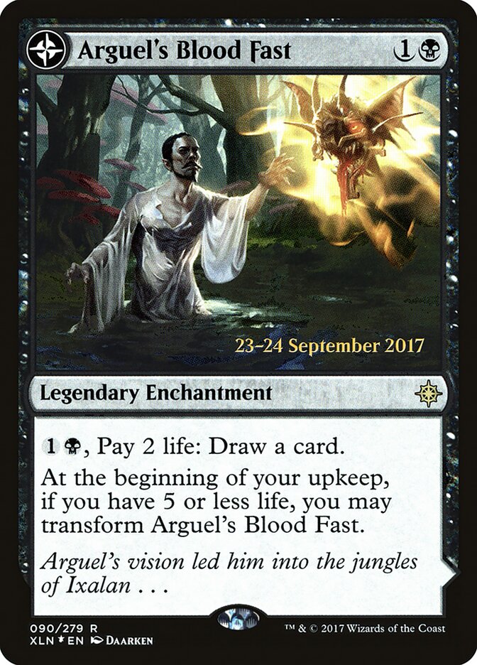 Arguel's Blood Fast card front