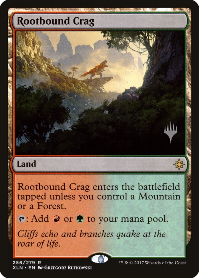 Rootbound Crag card front